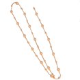 thumbnail image 1 of Collar super largo con colgante en forma de Y y perlas, ligero y elegante para mujer, 1 of 7