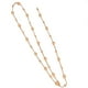 thumbnail image 1 of Collar super largo con colgante en forma de Y y perlas, ligero y elegante para mujer, 1 of 7