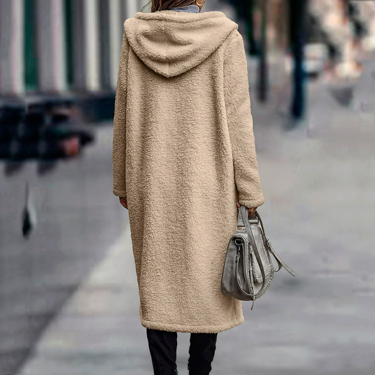 Tagold Fall and Winter Fashion Long Trench Coat, Fall Clothes for