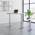 thumbnail image 2 of Bush Business Move 60 Series 48" x 24" Adjustable Standing Desk in White, 2 of 9