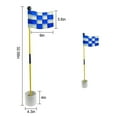 thumbnail image 6 of Crestgolf Flagstick Backyard Golf Hole Pole Cup Flagstick Multi Color 1Pcs, 6 of 6