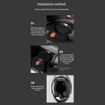 thumbnail image 2 of Auriculares BT Casco de motocicleta BT Intercomunicador con auricular con radio FM Intercomunicador Abanopi Auriculares BT, 2 of 7