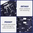 thumbnail image 3 of Pantalones cortos de baño maamgic para hombre, ajustados, de secado rápido, 3 of 7
