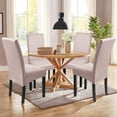 thumbnail image 4 of XIPYYKM Dining Chair Covers Chair Slipcover Super Fit Stretch Kitchen Chairs Slipcovers Removable Washable Chairs Seat Slipcover for Dining Room Kitchen Banquet Clearance Cushion, 4 of 5