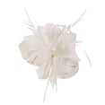 thumbnail image 1 of LILELIS Feather And Flower Party Hair Clip 1pc, 1 of 8