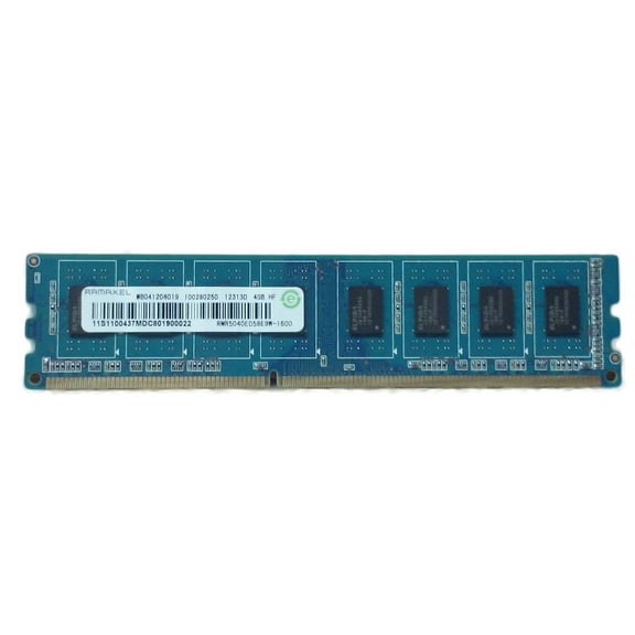 Pre-Owned Used Mixed Brand 4GB 2Rx8 DDR3 SDRAM DIMM PC3-12800 (DDR3-1600) 12800U Desktop Memory