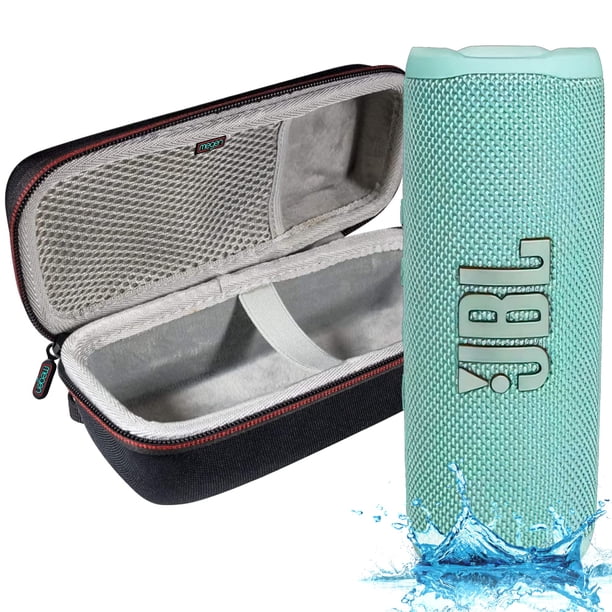 Altavoz Bluetooth JBL Flip 6 resistente al agua con 12 horas de reproducción, color verde azulado