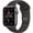 Space Gray, variant on Pre-Owned Apple Watch 44MM SE GPS Space Gray Black Sport Band (Fair)