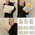 thumbnail image 2 of AOOOWER Laptop Bag Tablet Cover Bag Cartoon Pattern 11/13/15inch Sleeve Quilted Padded Notebook Shockproof Clutches Carrying Bag, 2 of 21