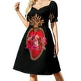 thumbnail image 3 of Red Immaculate Heart - Sacred Heart Dress sexy dress for women prom dresses dress dresses Cocktail of dresses, 3 of 7