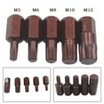 thumbnail image 2 of Lefu 1PC M5-M12 30mm Star Screwdriver Bit 10mm Hex Shank for Impact Screwdriver Head, 2 of 8