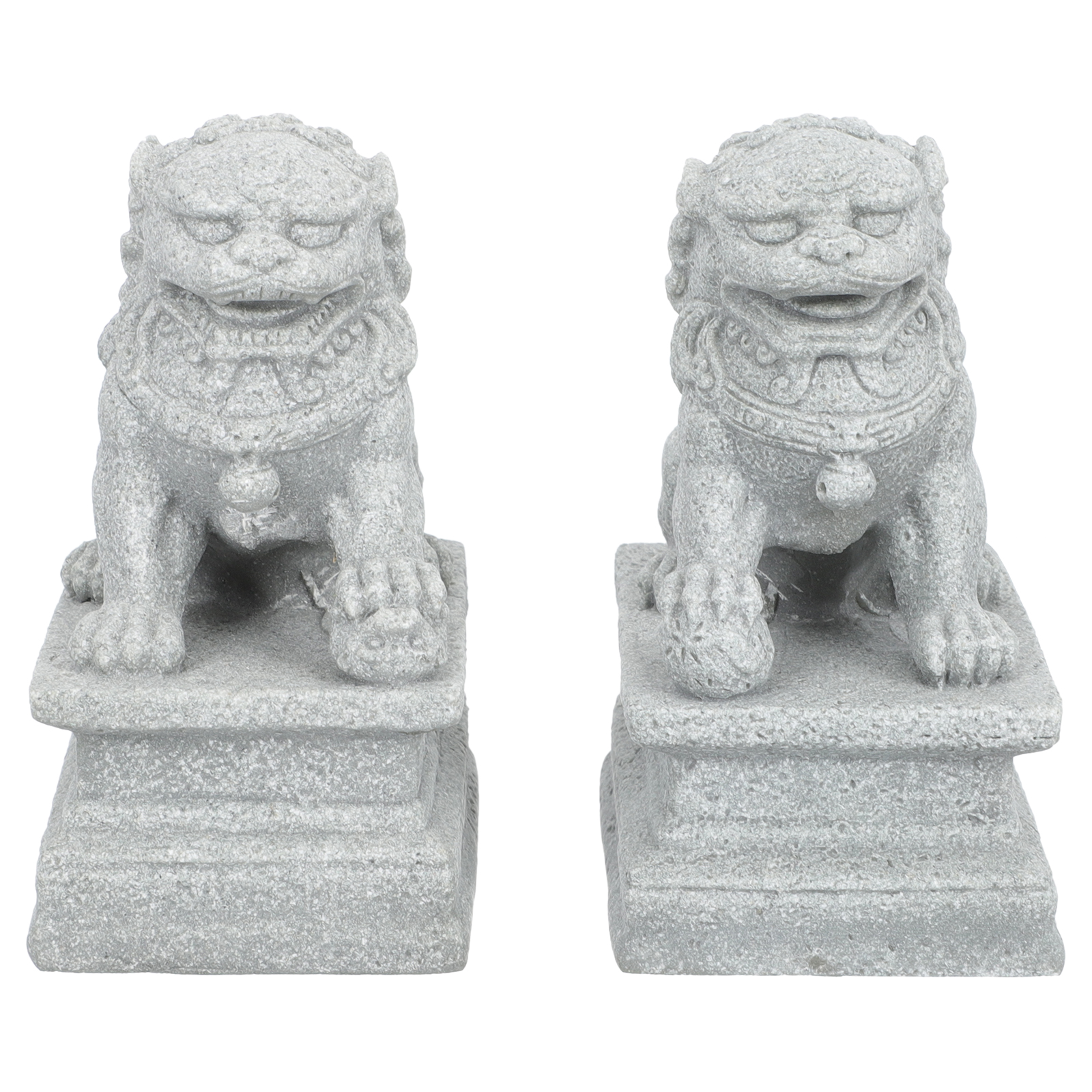 Chinese Statue Dog Figurines Animal Mini Statues Asian Guardian