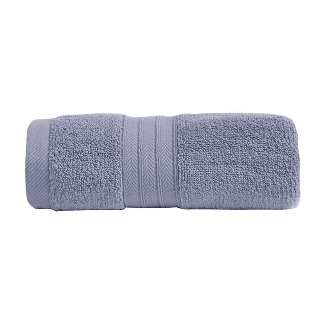 Yhmxh Decoración del baño Toalla de algodón gruesa para adultos, toalla facial de pelo largo, suave, absorbente, agradable para la piel, regalo para el hogar Gabinete de almacenamiento de baño
