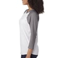 thumbnail image 3 of Next Level - Unisex Triblend Three-Quarter Raglan T-Shirt - 6051, 3 of 3