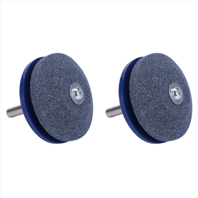 2X 50Mm Afilador de Cuchillas Más Rápido Cortacésped Universal Taladro Rotatorio de Molienda Afilador de Cuchillas para Cortadora de Césped (1 Piezas)