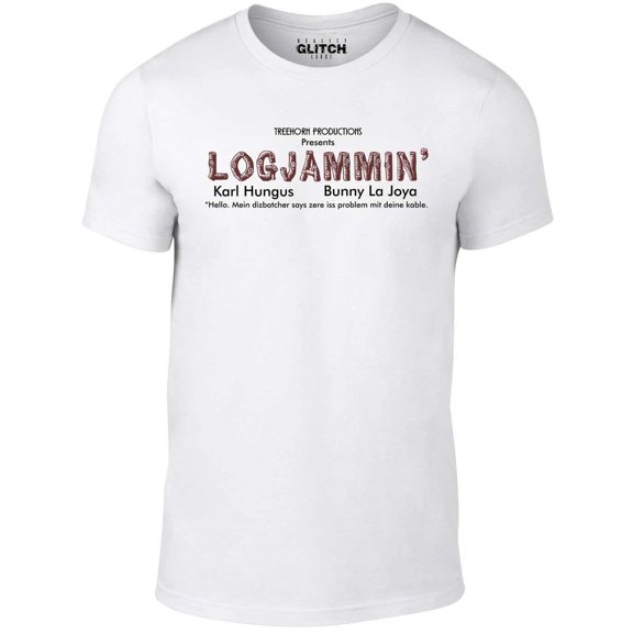 Reality Glitch Logjammin T-Shirt Movie Inspired Classic Graphic Tee