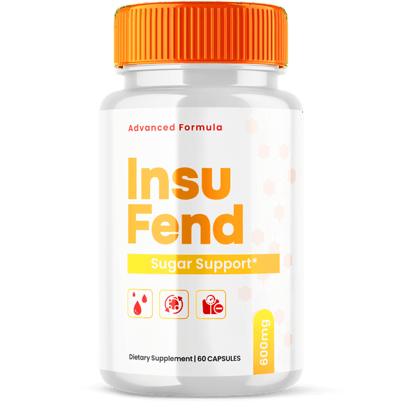 InsuFend Advanced Glycogen Supplement All Natural Circulation Support 60 Capsules
