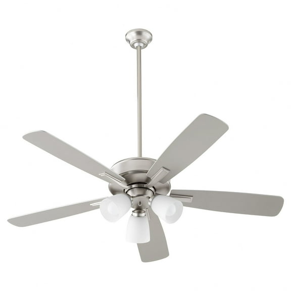 Quorum Lighting - Ovation - 5 Blade Ceiling Fan with Light Kit In Transitional