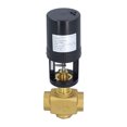 thumbnail image 1 of Electric Motorized Valve Regulating Control Brass BSP 2 Way Accessory AC 24V for IndustryDN40, 1 of 5
