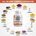 thumbnail image 4 of Clean Nutra Fisetin Quercetin Resveratrol Spermidine - Longevity Supplement with NAD Berberine Apigenin | Anti Aging Cellular Health Support Capsules 60 Count, 4 of 9