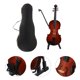 thumbnail image 2 of KAKOWELY 1 juego de mini violín exquisito, adorno realista para fotos., 2 of 5