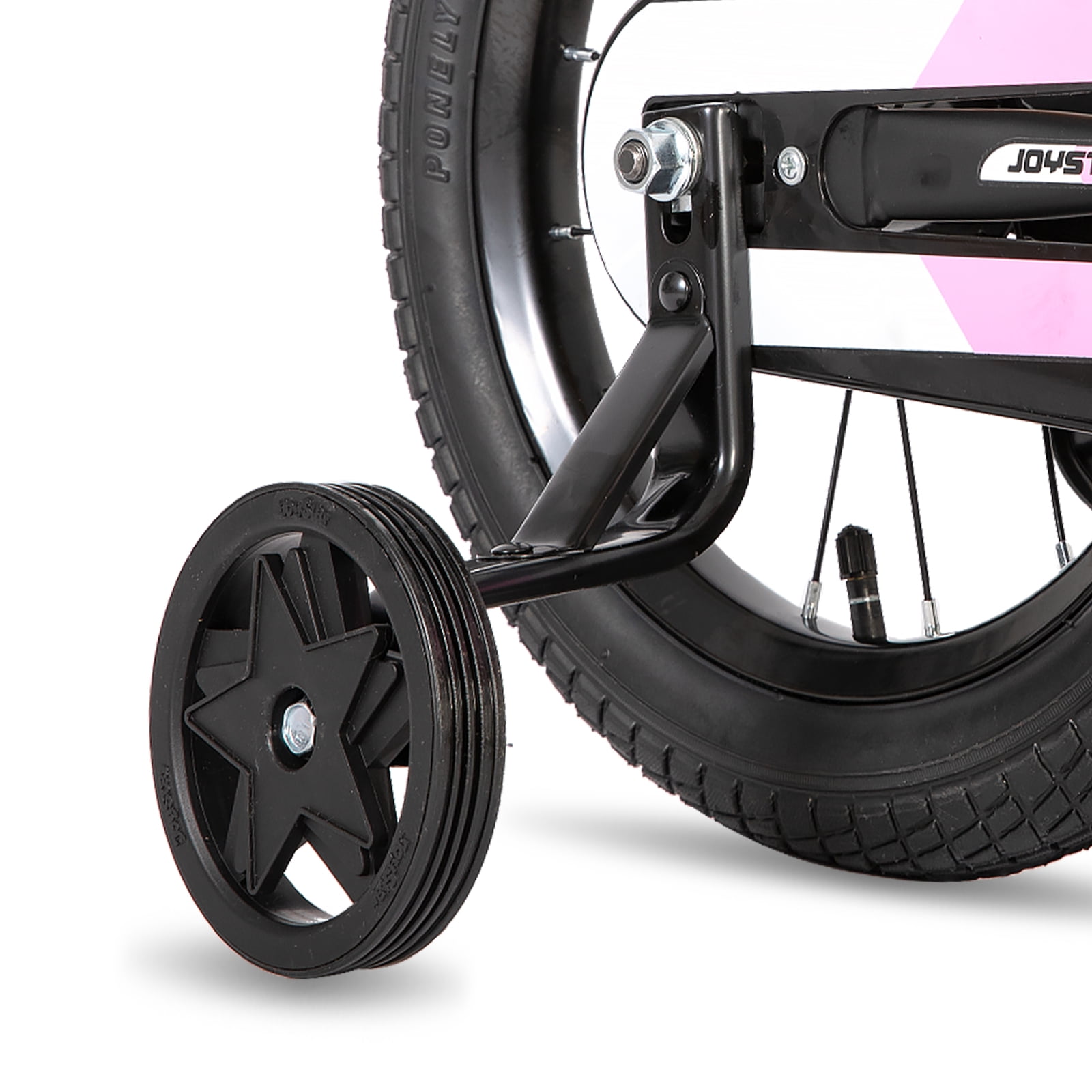 JOYSTAR New Berry Kids Bike, Ages 3-10, 12-20 Inch with Training Wheels, Pink