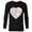Black, variant on Frozen 2 Elsa and Bruni Make Today Magic Heart - Long Sleeve T-Shirt for Men - Customized-Royal