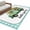 Blue, variant on Round Rug 5Ft Washable Non-Slip, Hello Spring Circle Area Rugs for Living Room Bedroom, Easter Flowers Green Truck Floral Blue Plaid Indoor Floor Mats Carpet Runner for Home Decor Aesthetic