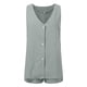 thumbnail image 4 of Conjunto de top sin mangas y pantalones cortos de algodón para mujer - Ropa de estar por casa de verano de dos piezas - Cintura elástica, tejido transpirable, 4 of 7