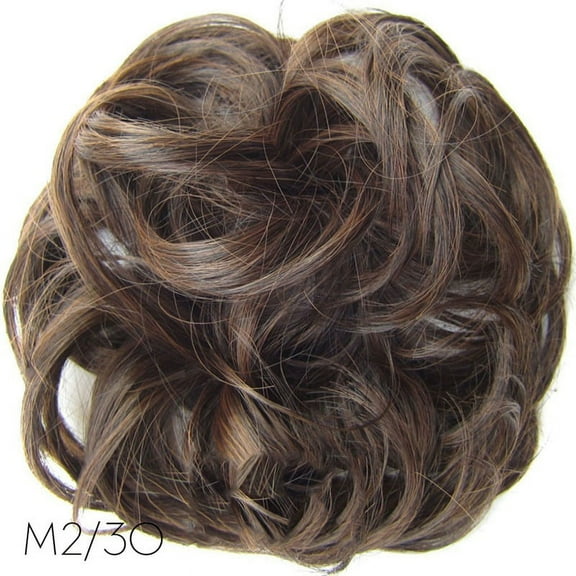 Hair Bun Extensions Messy Curly Hair Scrunchies Hairpieces Synthetic Donut Updo Hair Pieces for Women Girls