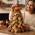 thumbnail image 6 of DIY Halloween Quilted Fabric Tree Kit - 3D Layered Fabric Tree Quilting Sewing Art Craft kit - Handmade Halloween Holiday Tree for Home Decor, 6 of 7