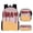 Brown, variant on Womens Cute Ice Cream 3 Piece Set Sweet College Backpack for School Back to School Backpack for Women