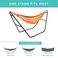 Best Choice Products Outdoor Adjustable Steel Hammock Stand for 914ft