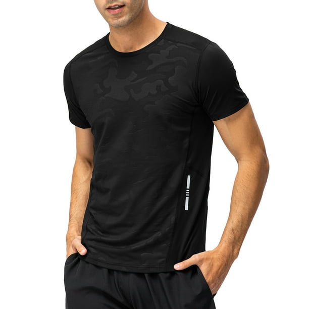 TFixol Hombres Mujeres Deporte Camiseta Manga Corta O Cuello Camisas para