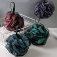 thumbnail image 5 of Bath Loofah Sponge, Shower Loofah - Body Scrubber Loofa Charcoal Blue, Green, Purple & Red, Bath Sponge for Men and Women, 5 of 5