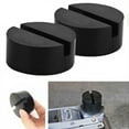 thumbnail image 1 of 2X Car Rubber Disc Pad Car Vehicle Jacks Jack Pad Frame Protector Rail Floor Jack Guard Adapter Tool, 1 of 7