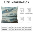 thumbnail image 5 of Autua Birds Water Cloudy Sky Graphic Decorative Cushion Throw Pillow Cover Square Pillow Case 1PC 22x22in, 5 of 5