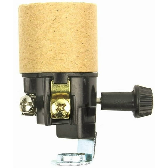 Jandorf 60530 60530 Phenolic Medium Base Turn Knob Socket