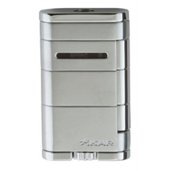 Xikar xi531SL Allume Single Jet Silver Lighter