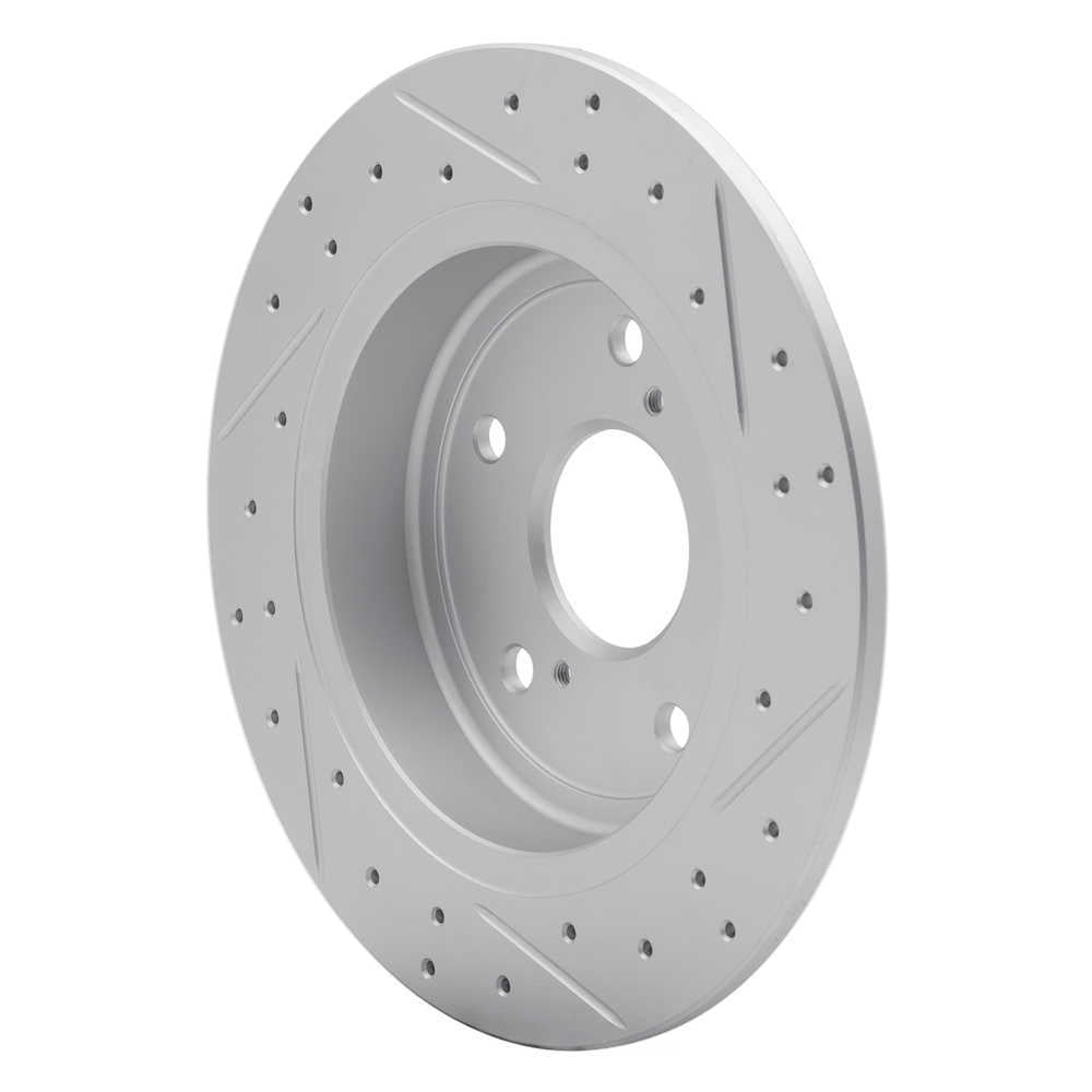 Dynamic Friction Company 830-01005L DFC Geoperformance Rotor - Drilled and Slotted