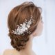 thumbnail image 2 of Flor para el cabello nupcial Aleación Resina Elegante Hermoso Con estilo Simple Estilo americano europeo Accesorios para el cabello de boda Flor de resina blanca, 2 of 6
