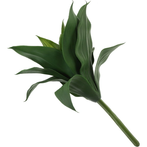 HONMEET  Simulated Succulent Plastic Green Realistic Style Indoor Decoration 1Set