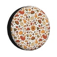 thumbnail image 3 of Xecao Thanksgiving Food for Tire Covers: Waterproof, dust-proof, and universally fitting for trailers, SUVs, 3 of 8