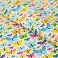 thumbnail image 2 of Singer Fabrics, 100% Cotton Print, Craft Quilting, 44 Inch, Multi Butterfly, 3 Yard Precut, 2 of 2