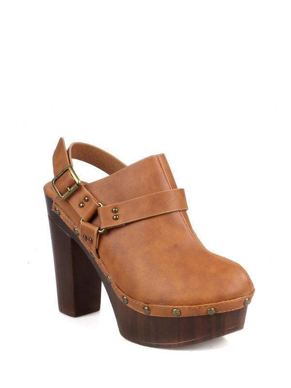 womens platform clogs