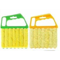 YiJuHui 8pcs Mini Blind Cleaner Brush Tool for Venetian Blinds, Washable & Reusable Household Cleaning Brush for Windows, Shutters & Awnings