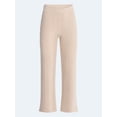thumbnail image 5 of Free Assembly Women's and Women's Plus Cozy Yarn Cable Knit Sweatpants, 28.5" Inseam, Sizes XS-4X, 5 of 5
