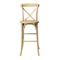 thumbnail image 4 of Commerical Seating Products Rustic Tinted Crossback Bar Stool Chairs, 4 of 6