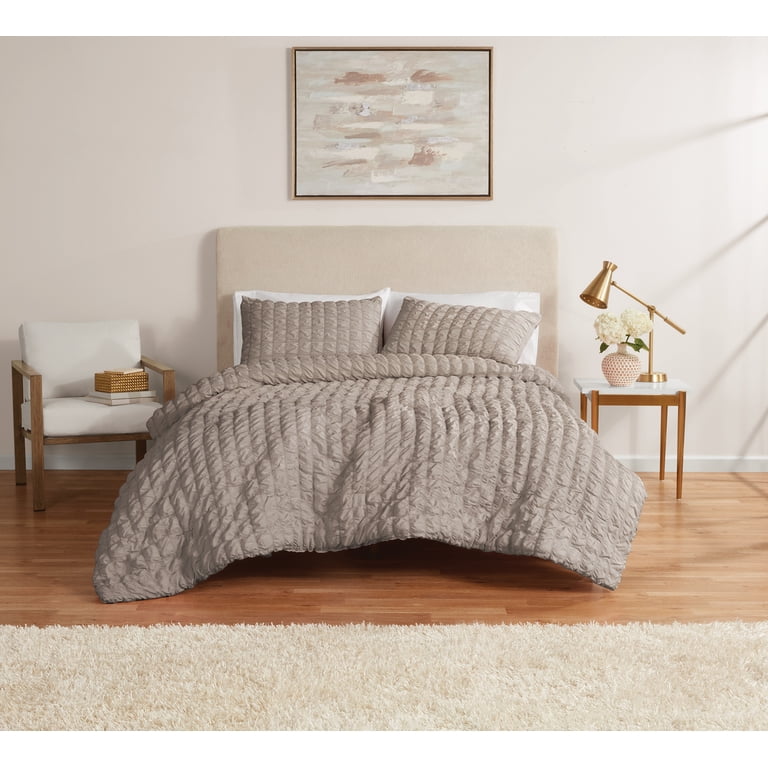 Mainstays King 3-Piece All-Season Comforter Set photo 4