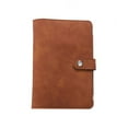 thumbnail image 4 of BE-TOOL PU A6 Notebook Binder Inner Paper Cover for Personal Planner Filler Paper Office School Use Brown (Binder Only), 4 of 8